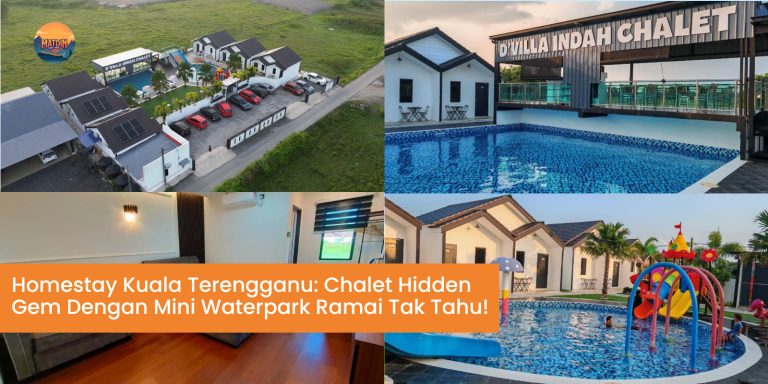 Homestay Kuala Terengganu: Chalet Hidden Gem Dengan Mini Waterpark Ramai Tak Tahu!